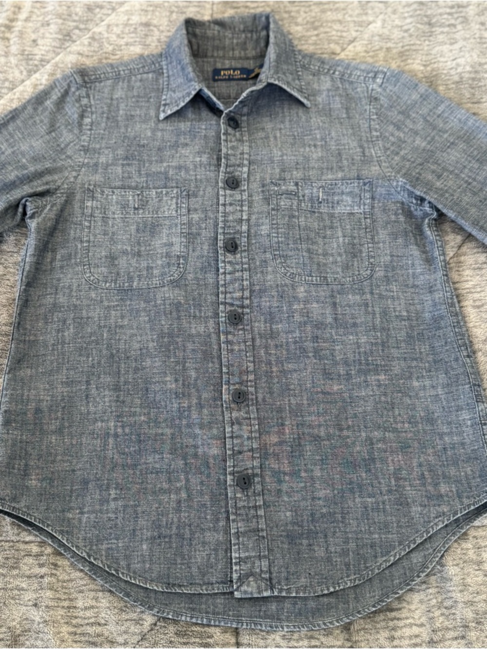 Polo by Ralph Lauren Light Blue Chambray Button-Down Shirt